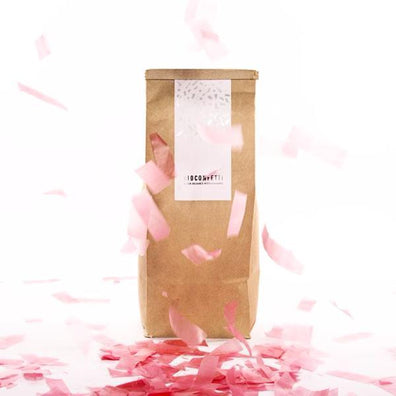 BioConfetti Rectangles 55x17mm - Pink